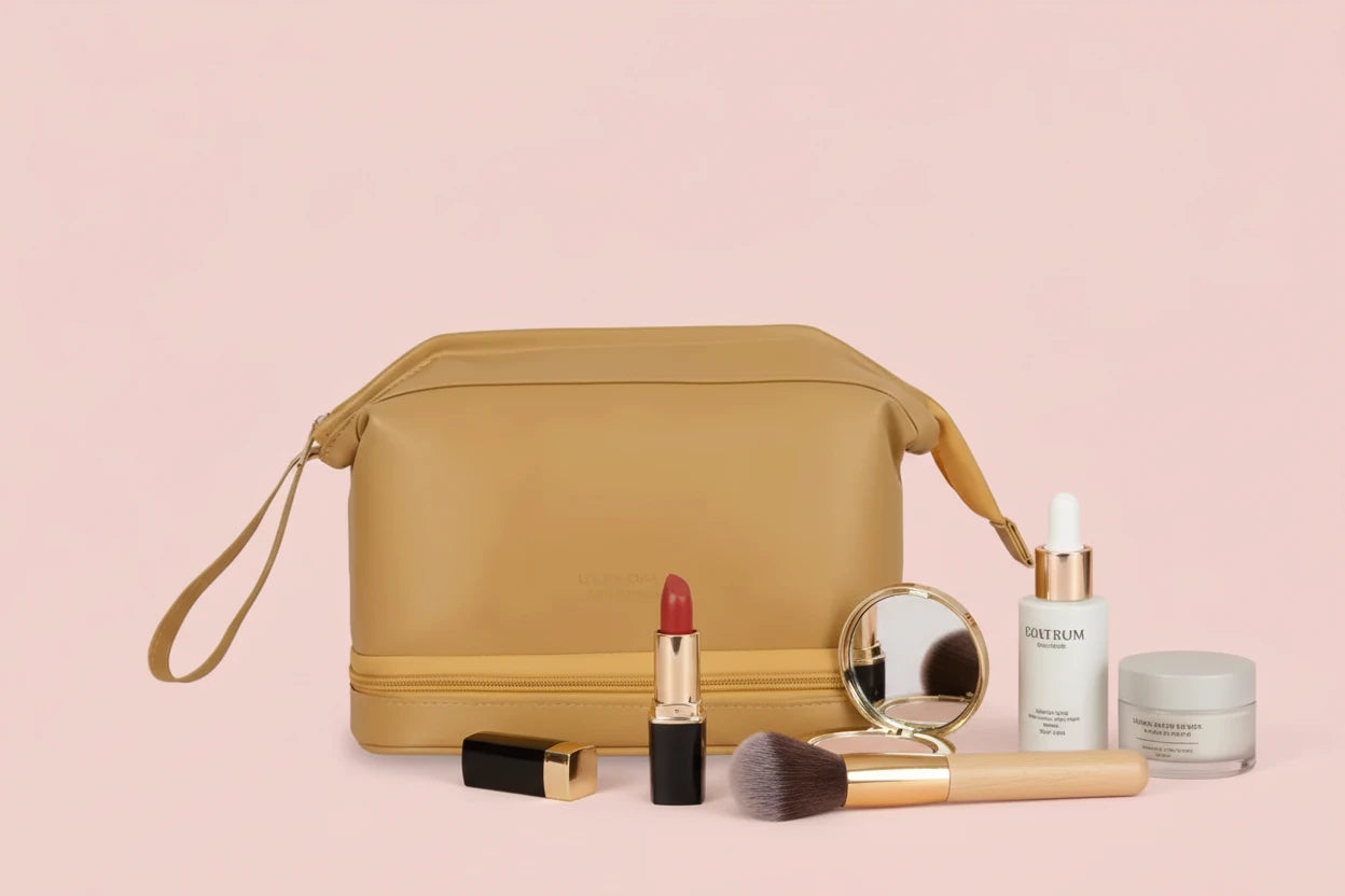 The Elegant Voyager Makeup Organizer