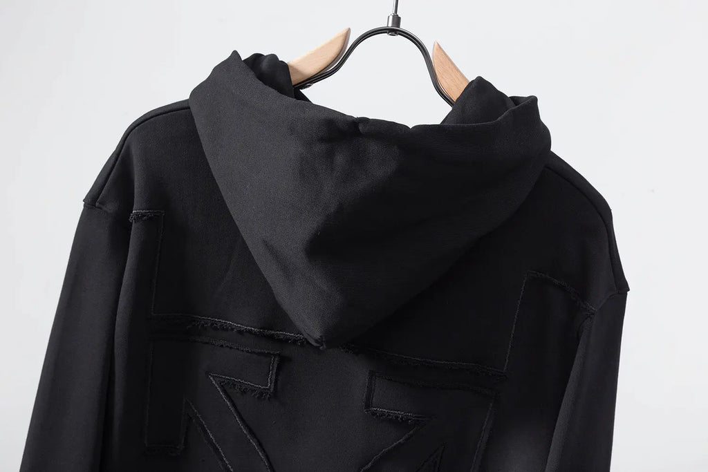 off-white The Urban 3D Arrow Embroidered Hoodie