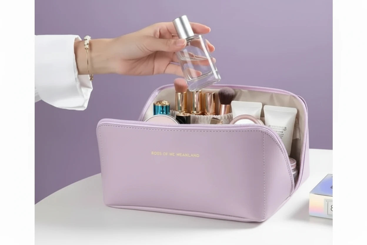 The Elegant Voyager Makeup Organizer