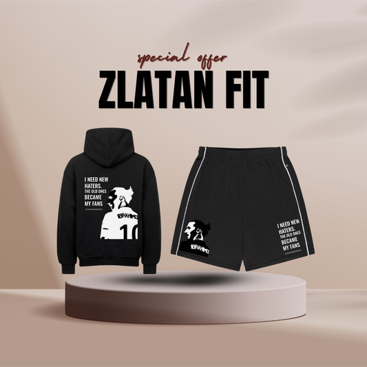 Zlatan Fit - Oversized Hoodie - Short 2- SET PIECE