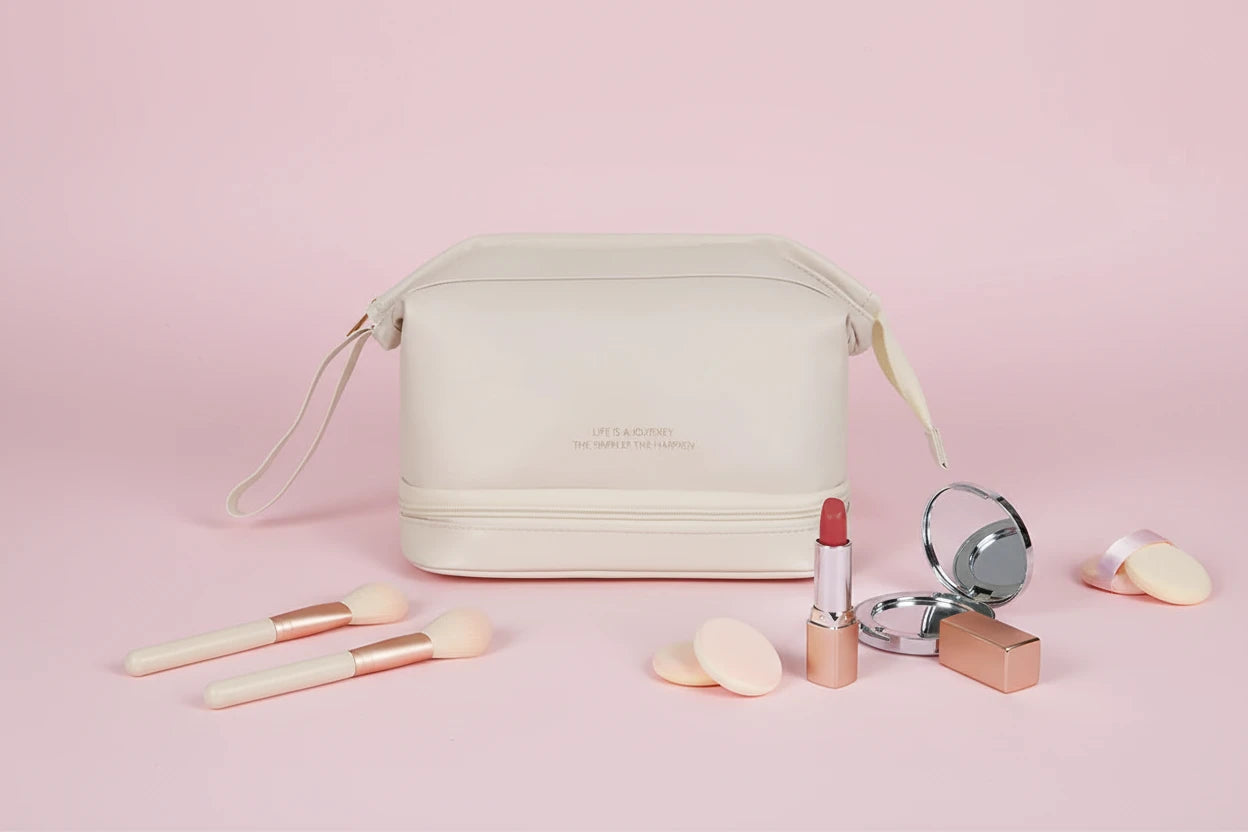 The Elegant Voyager Makeup Organizer