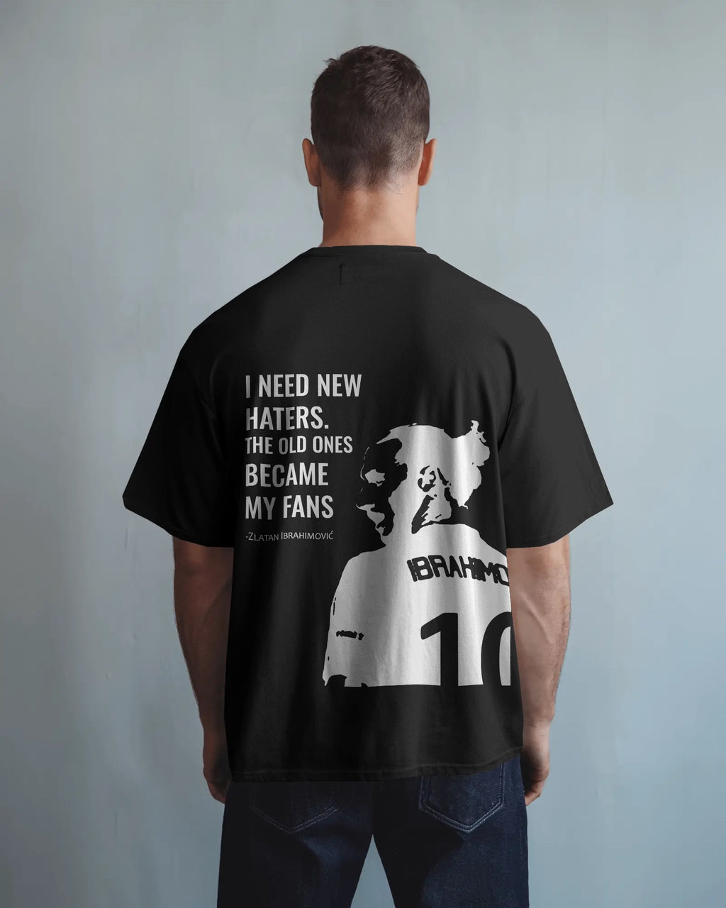 VACANCY Oversized Shirt - "I need new haters the old ones became my fans"