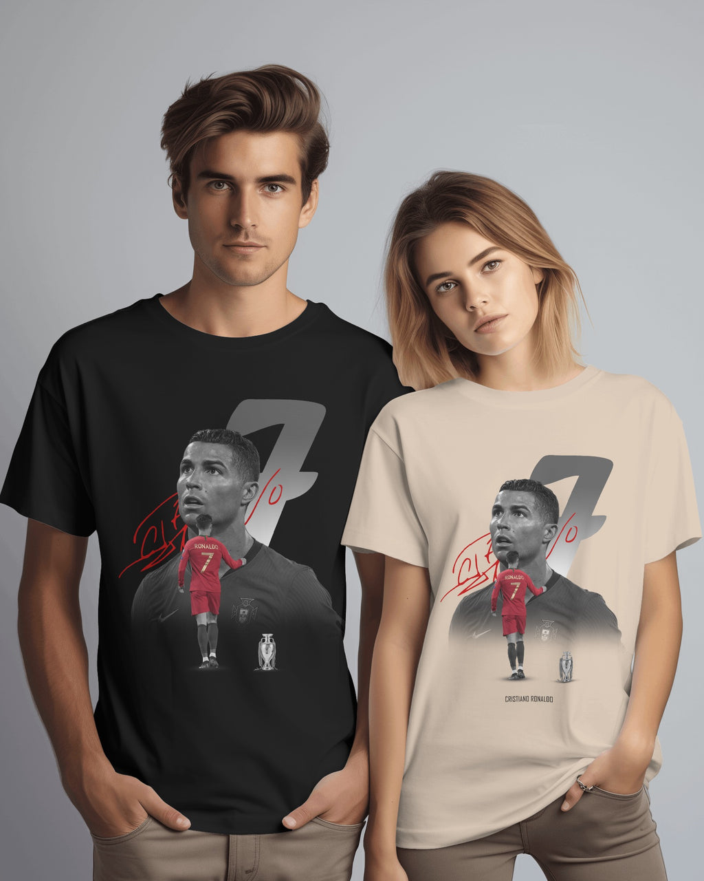 Basic Shirt Unisex - Cristiano Ronaldo