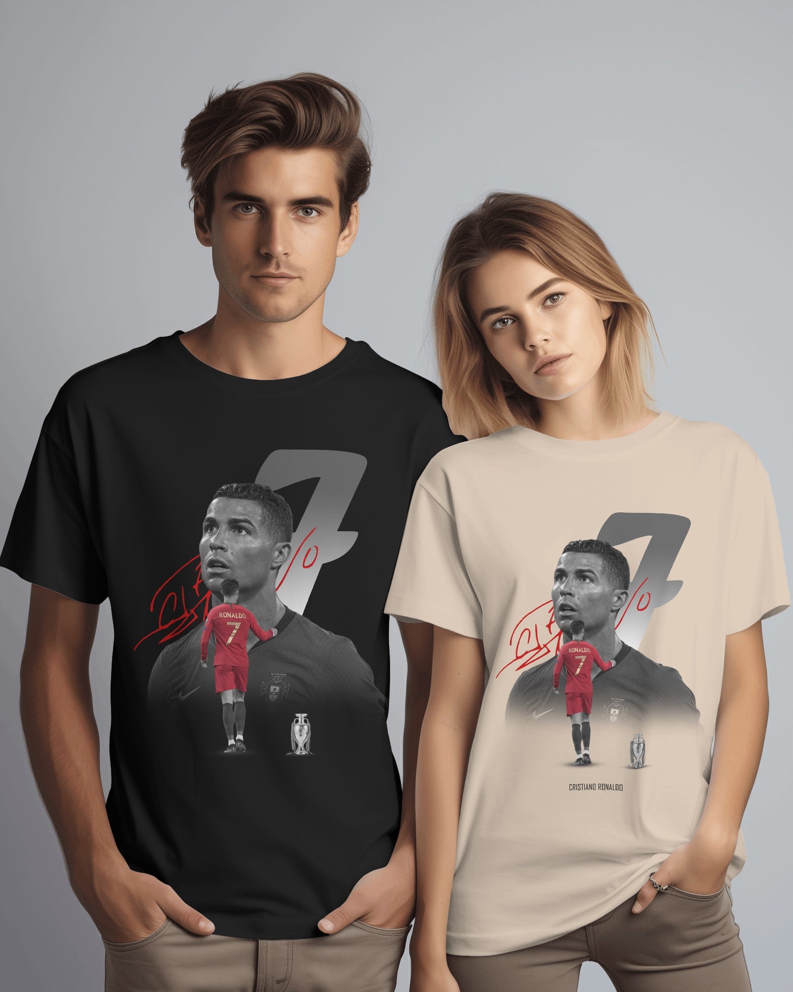 Basic Shirt Unisex - Cristiano Ronaldo