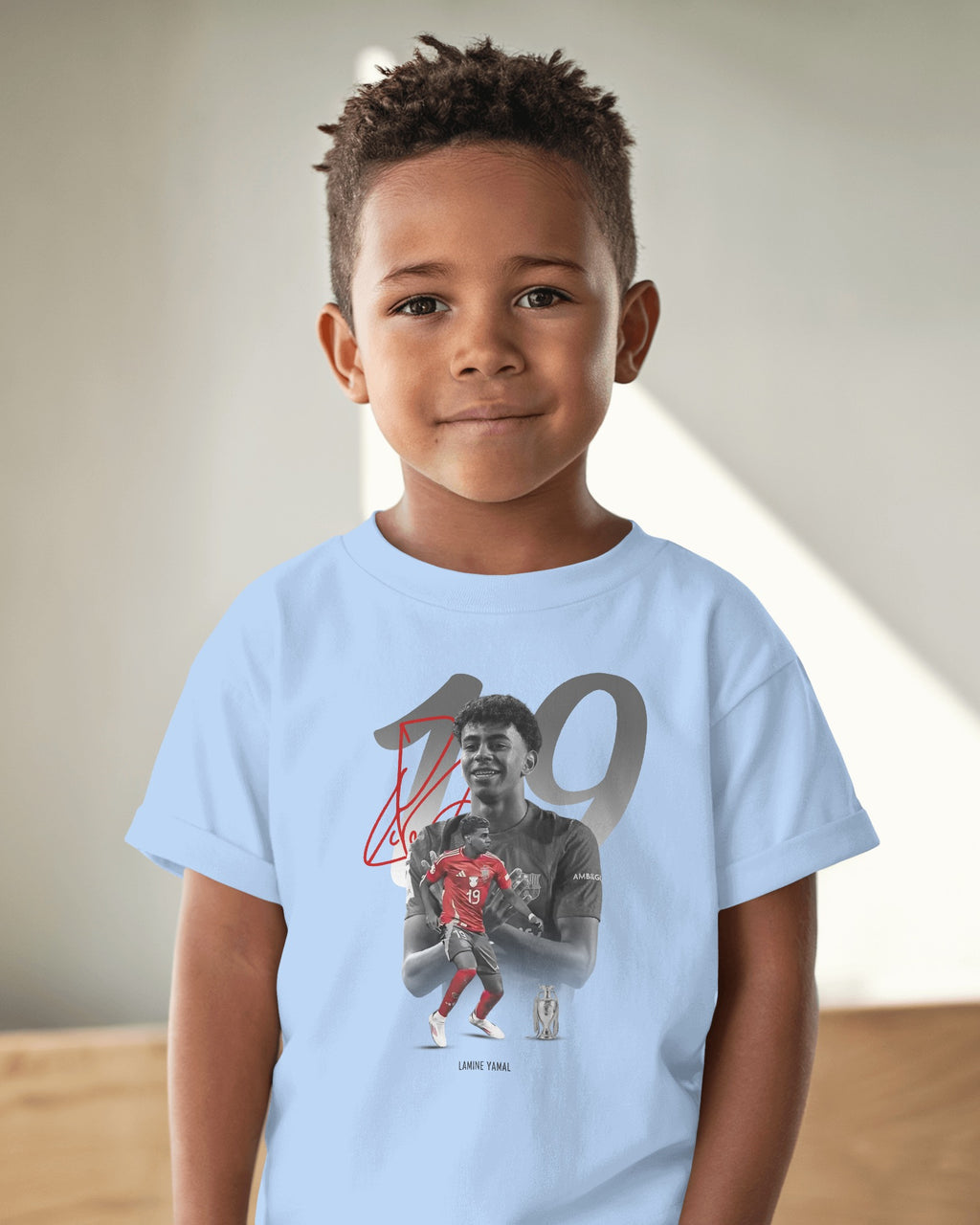 Premium Organic Shirt Kids - Lamine Yamal