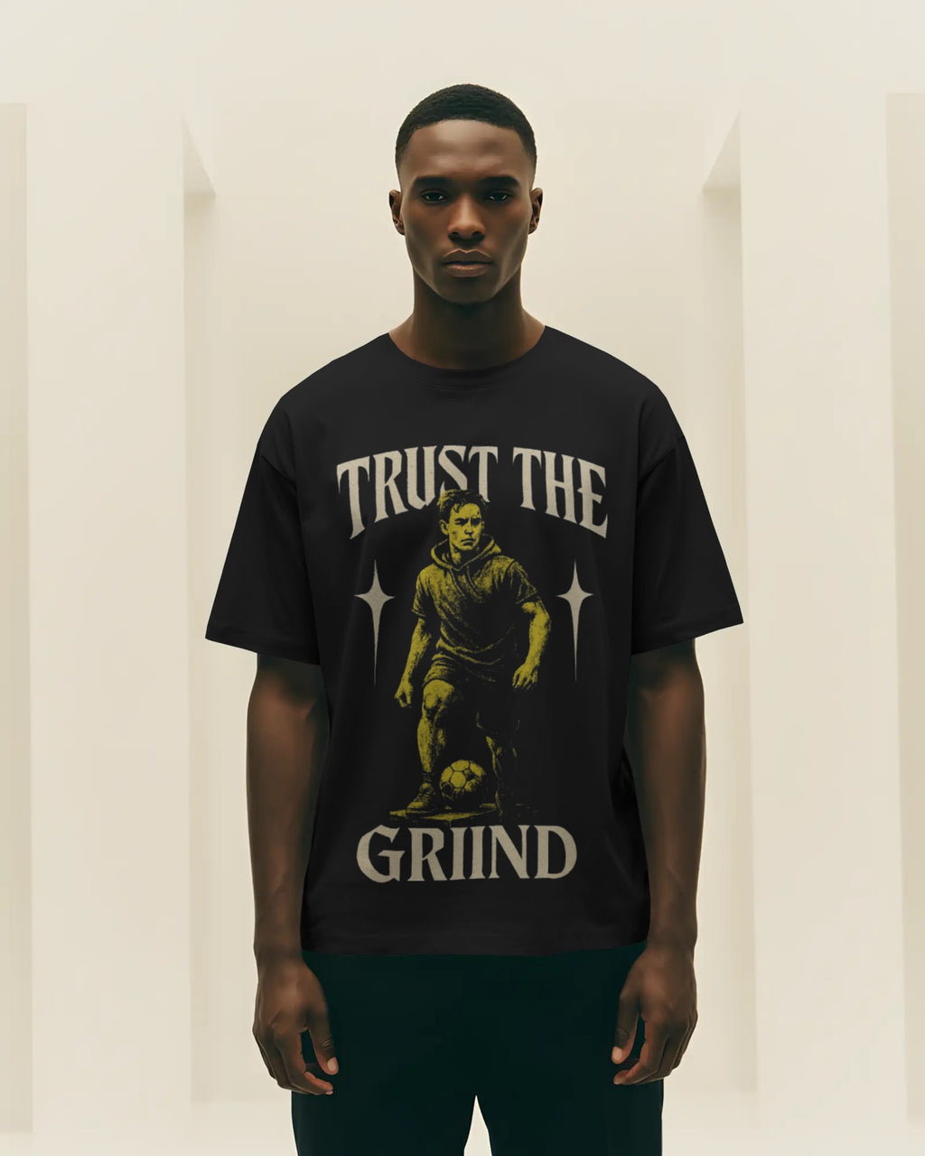 VACANCY Oversized Shirt - TRUST THE GRIIND
