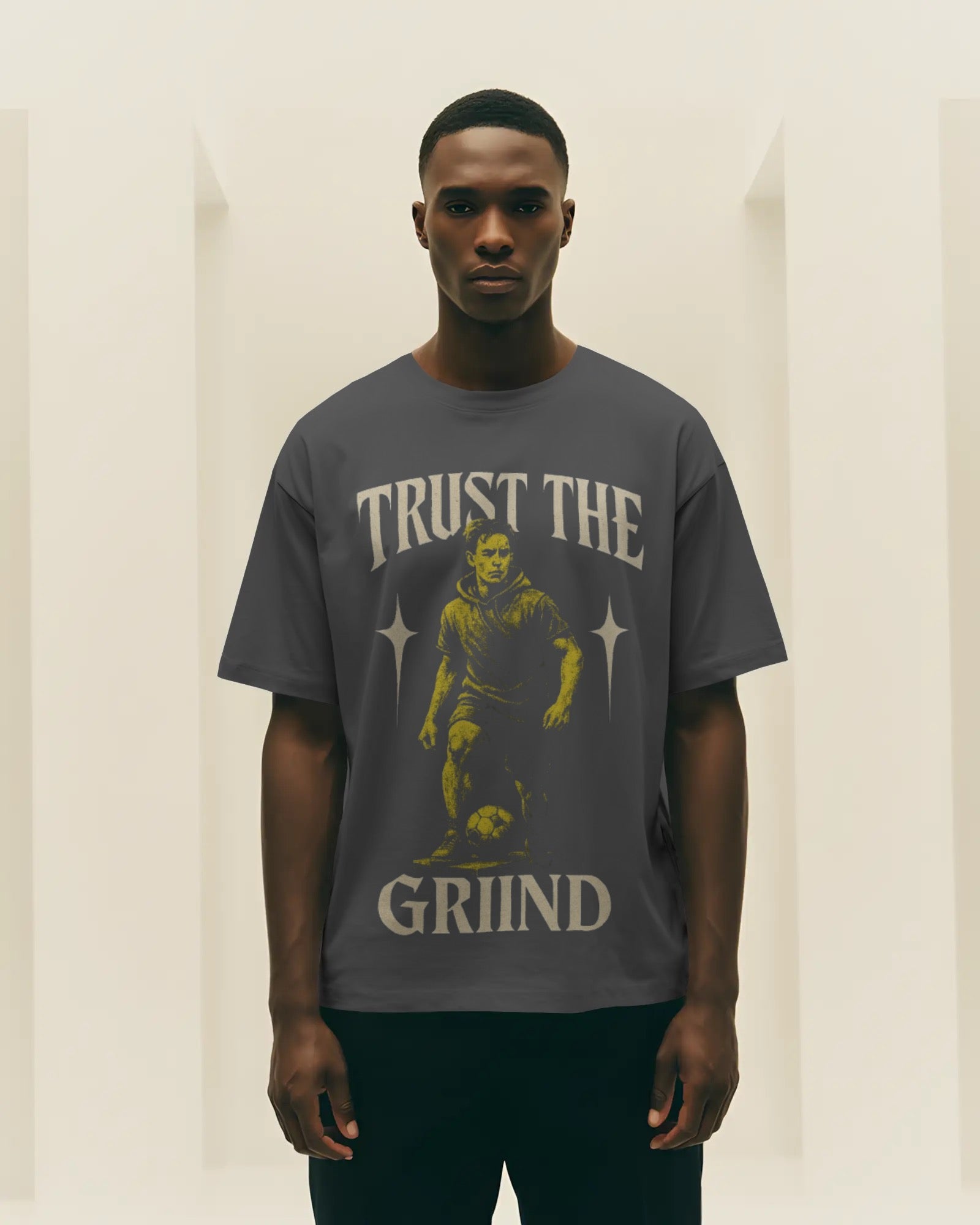 VACANCY Oversized Shirt - TRUST THE GRIIND