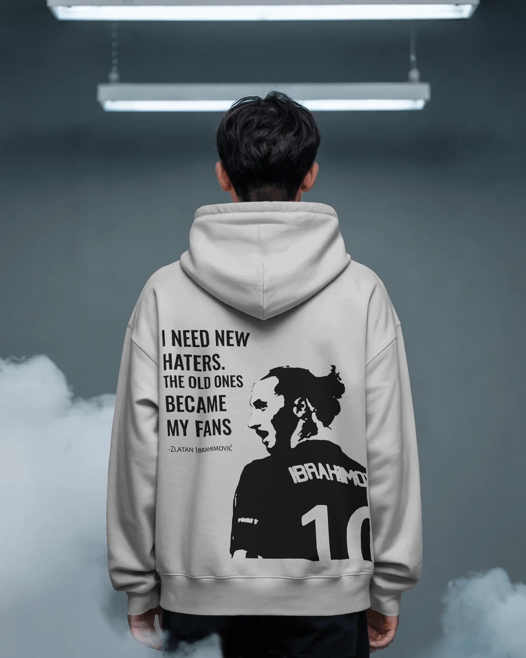 VACANCY Oversized Hoodie - I Need New Haters The Old Ones Became My Fans
