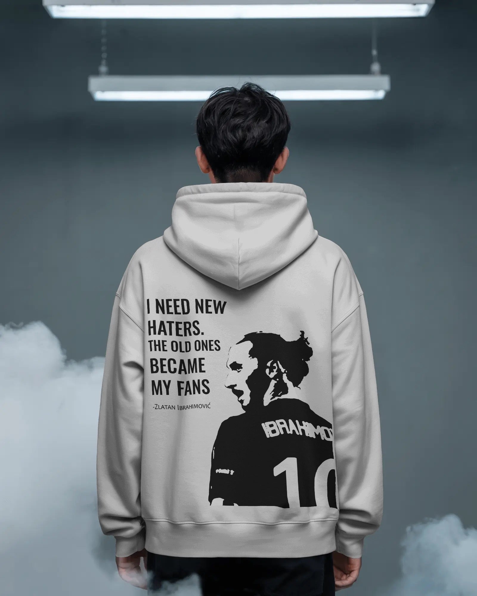 VACANCY Oversized Hoodie - I Need New Haters The Old Ones Became My Fans